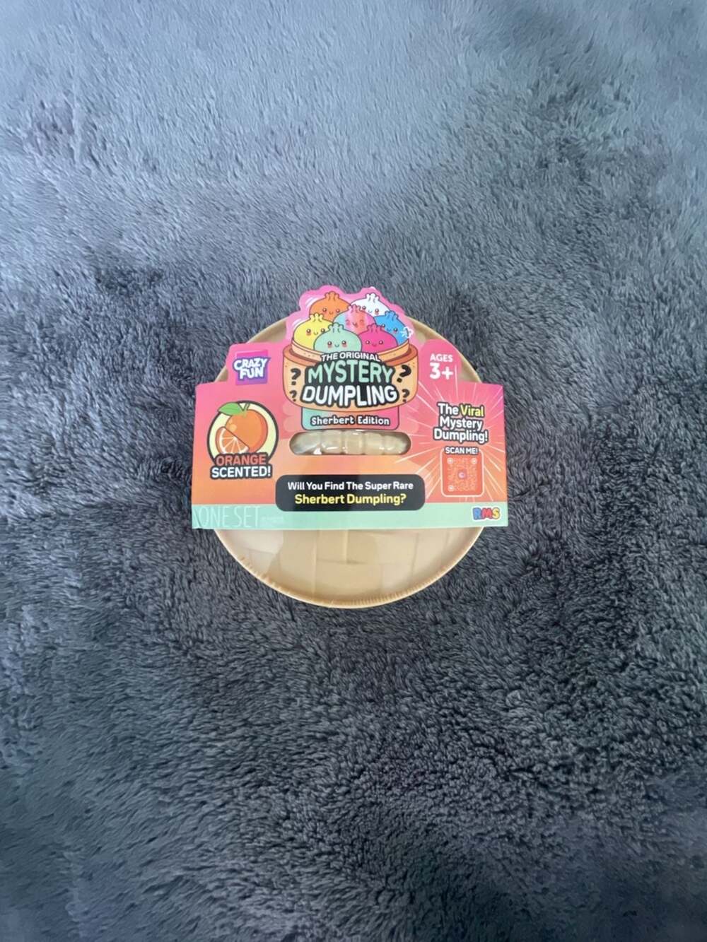 RMS Crazy Fun Mystery Dumpling - Sherbet Edition Orange Scented Squishy